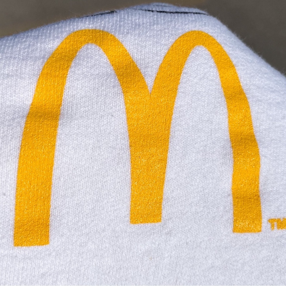 McDonald’s Classic Vtg 1990s Hanes Ultimate Crewneck Sweatshirt L - Picture 6 of 7